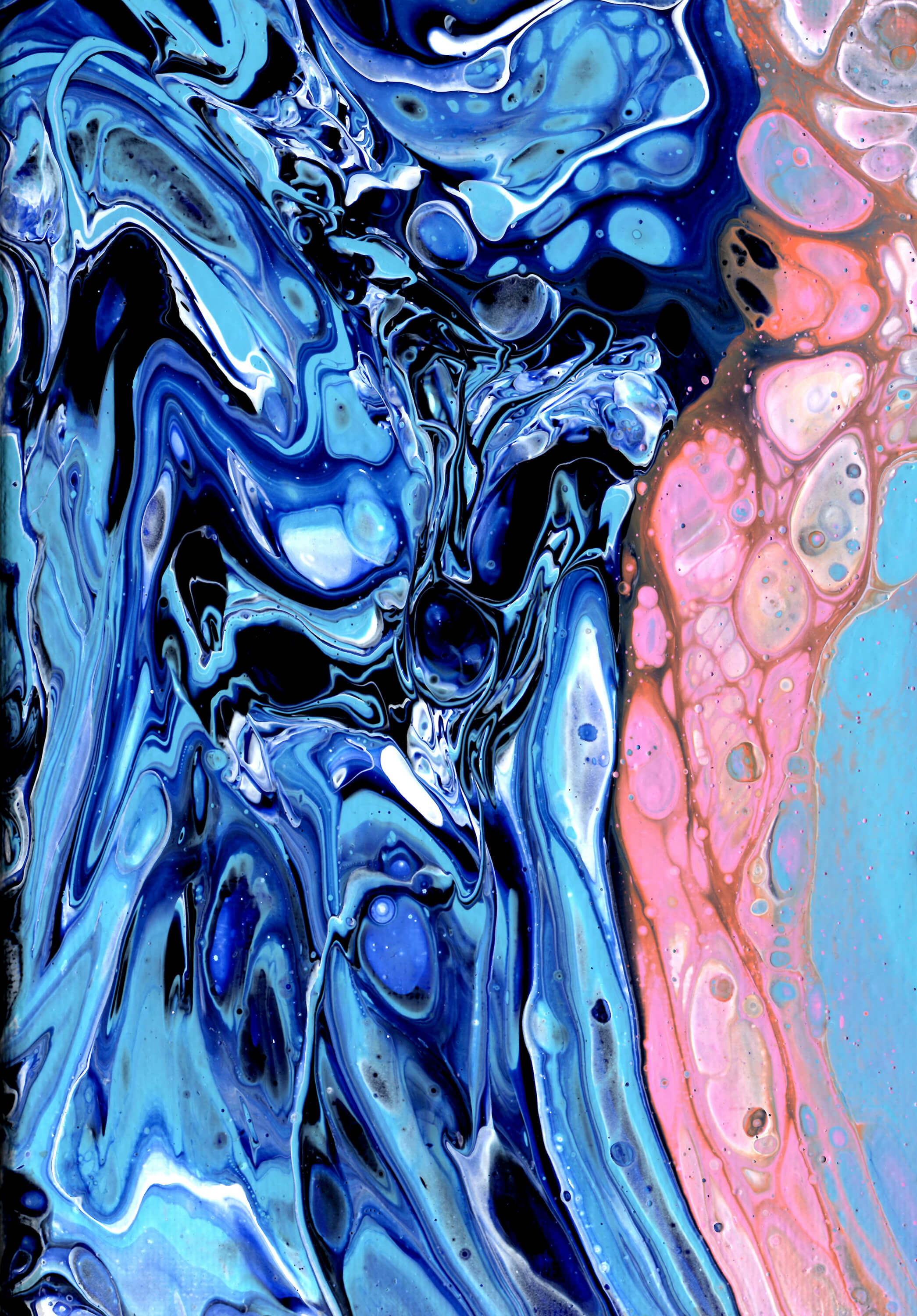 how to make acrylic pour art